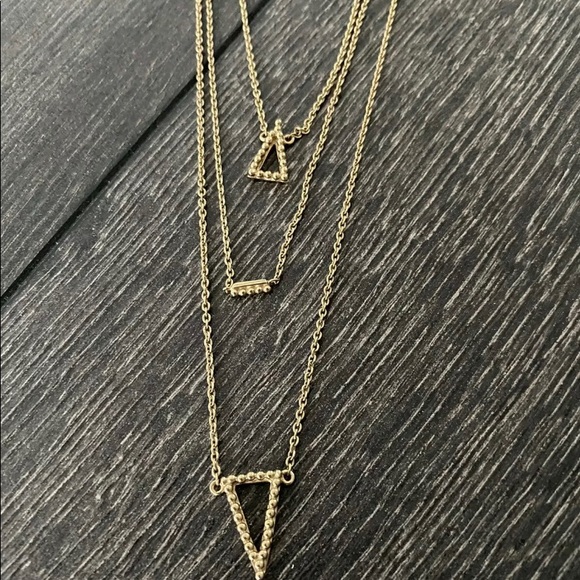 Triple Layer Necklace - Picture 2 of 3